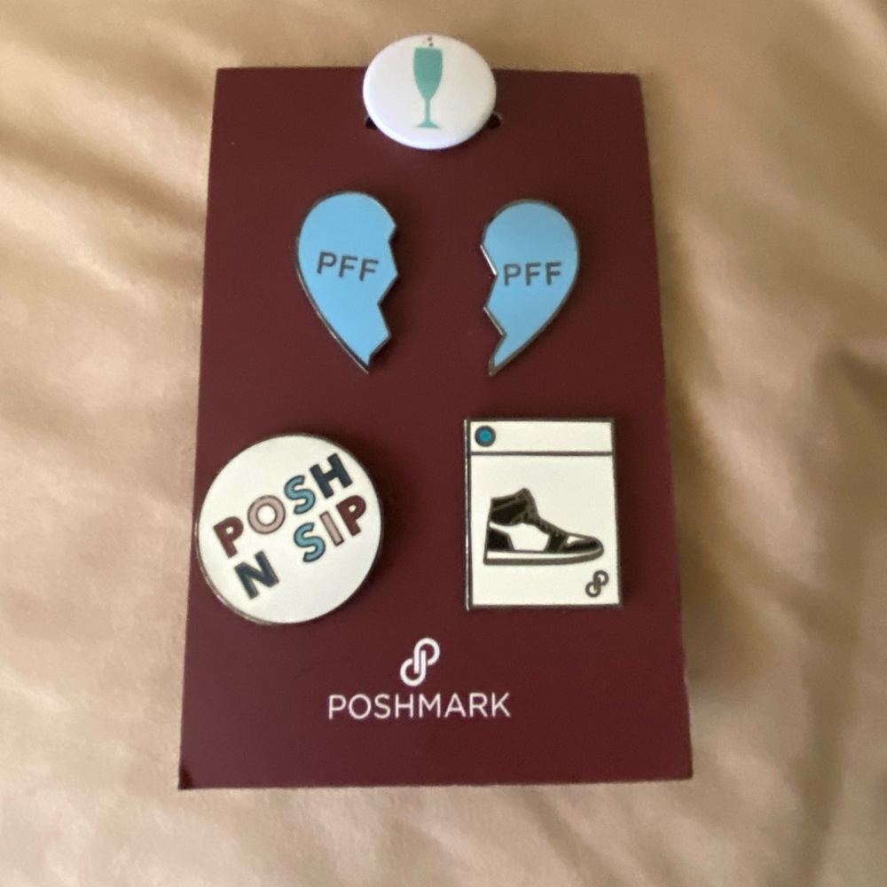 NEW Poshmark pin set